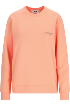 Msgm Felpa Girocollo Logo