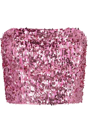 ROTATE Crop Top Paillettes