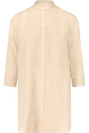 Aspesi Camicia Maxi Dettagli Plissé