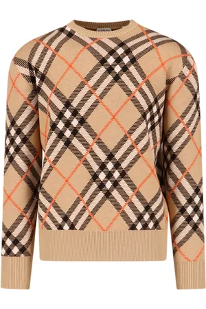 Burberry Maglione Girocollo "Check"