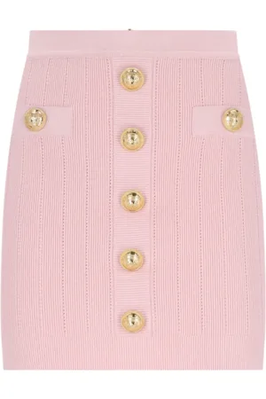 Balmain Gonna Mini In Maglia