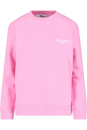 Msgm Felpa Girocollo Logo