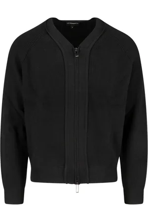 Emporio Armani Cardigan Zip In Maglia