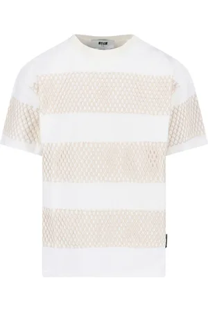 Msgm T-Shirt A Righe