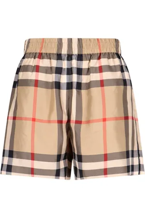 Burberry Pantaloncini In Seta