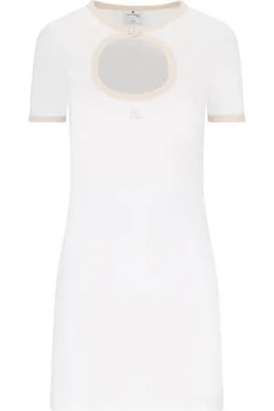 Courrèges Abito Mini Cut-Out