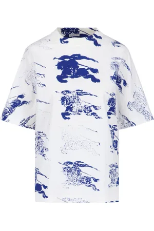 Burberry T-Shirt Stampa Ekd