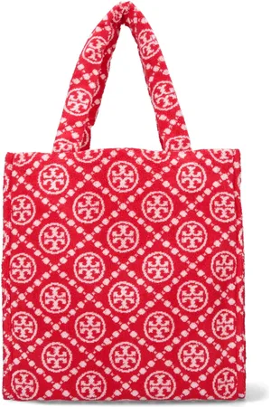 Tory Burch Borsa Tote Spugna "T-Monogram"