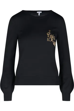 Loewe Maglione Girocollo Dettaglio Logo