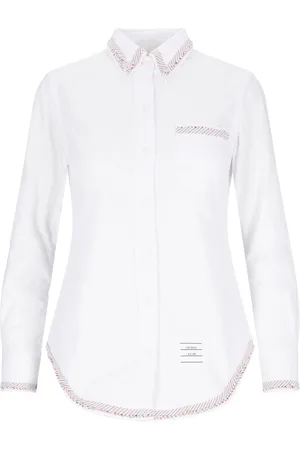 Thom Browne Camicia Dettagli Tricolore