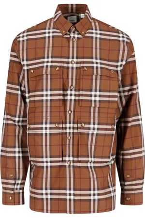 Burberry Camicia Motivo Tartan