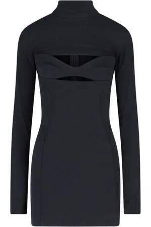 MUGLER Abito Mini Cut Out