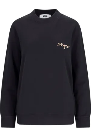 Msgm Felpa Girocollo Logo