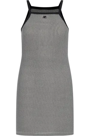 Courrèges Abito Mini Pied De Poule