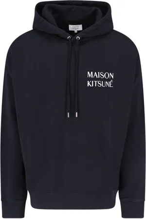 Maison Kitsuné Felpa Cappuccio "Waterfall"