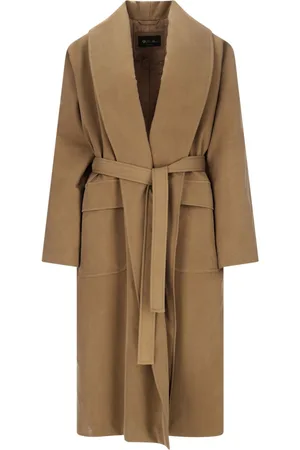 Loro Piana Cappotto Con Cintura "Dwight"