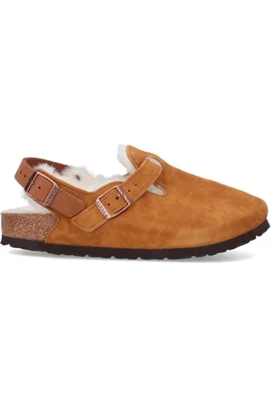 Birkenstock Mules In Pelliccia "Tokio"