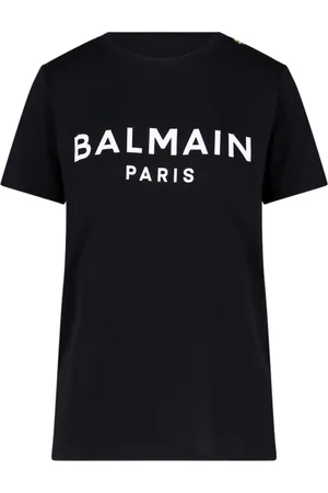 Balmain T-Shirt Bottoni Logo