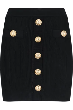 Balmain Gonna Mini In Maglia