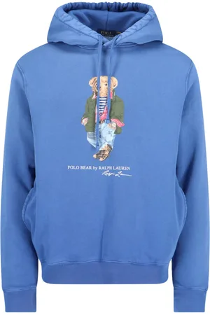Ralph Lauren Felpa Cappuccio "Polo Bear"
