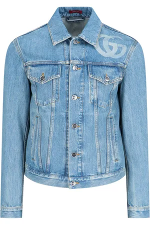 Gucci Giacca In Denim Doppia "G"