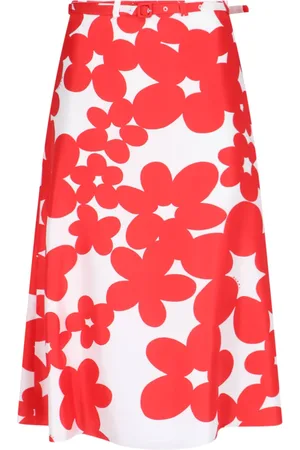 Marni Gonna Midi In Seta "Dillies"