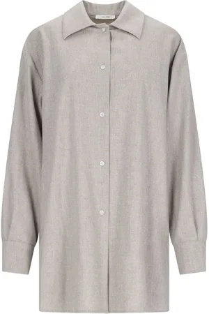 The Row Camicia In Lana E Cashmere