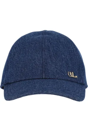 Chloé Cappello Baseball In Denim "Iconic"