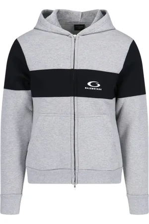 Balenciaga Felpa Zip Logo