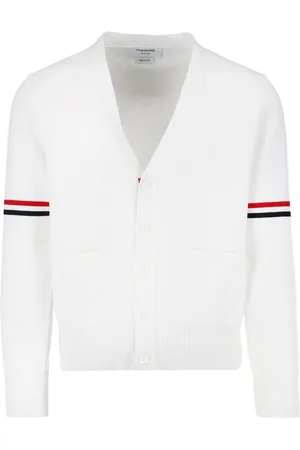 Thom Browne Cardigan Dettagli Tricolore