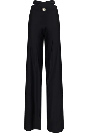 Marine Serre Pantaloni Palazzo "Moon"