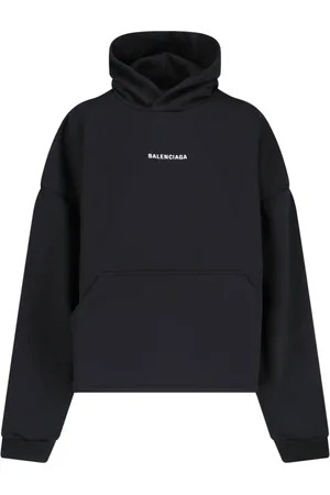 Balenciaga Felpa Cappuccio Logo
