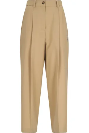 Marni Pantaloni Dritti Logo