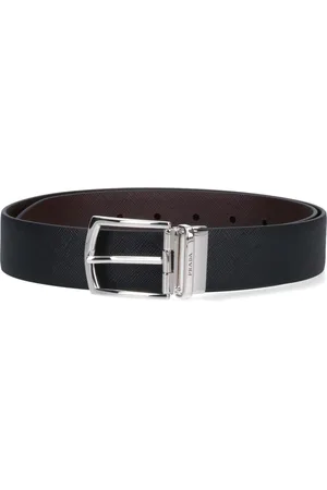 Prada Cintura Reversibile Logo