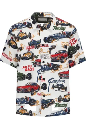SACAI Camicia "Car Race"