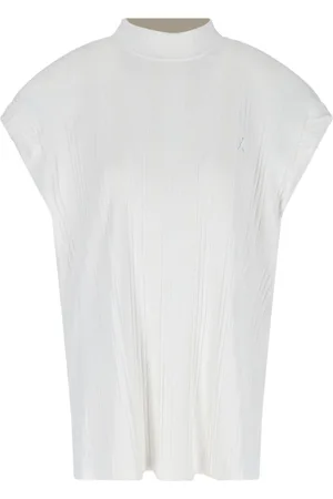The Attico T-Shirt Plissettata "Laurie"