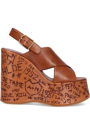 Chloé Sandali Con Zeppa "Maxime"