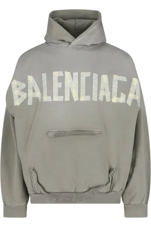 Balenciaga Felpa Cappuccio "Tape Type"