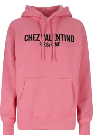 VALENTINO Felpa Cappuccio Logo
