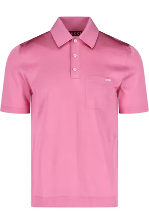 Gucci Polo In Seta Logo