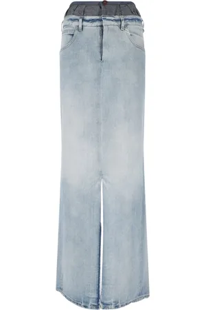 Maison Margiela Gonna Maxi In Denim "Anonimity Of The Lining"