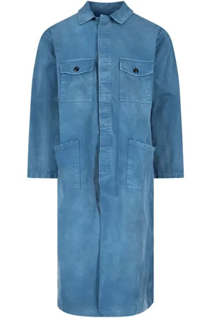 Maison Margiela Trench In Denim