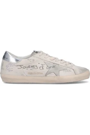 Golden Goose Sneakers Con Scritte "Super-Star Ltd"