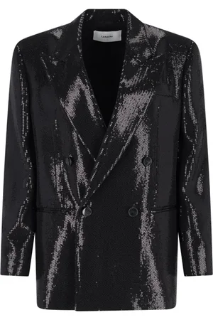 LARDINI Blazer Doppiopetto Con Paillettes