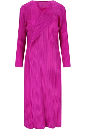Issey Miyake Abito Midi Plissettato "Light Wave"