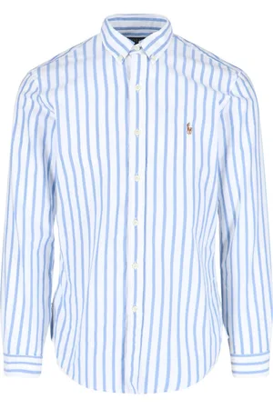 Ralph Lauren Camicia A Righe Logo