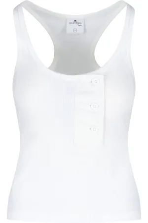 Courrèges Tank Top "Oblique 90
