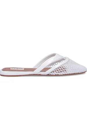 Alaïa Mules Infradito In Rete "Flat"