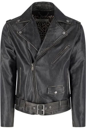 Golden Goose Giacca Asimmetrica In Pelle