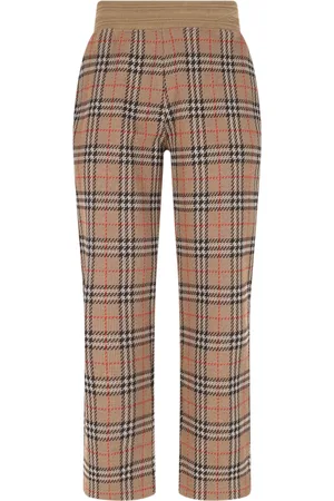 Burberry Pantaloni Sportivi "Check"